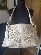 Dents Leather Shoulder Bag