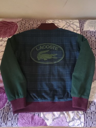 Vintage lacoste jacket bomber - vintage,