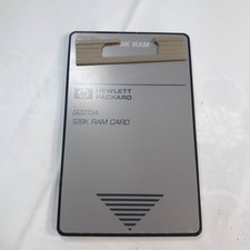 HP Hewlett Packard Scientific Calculator 82215A 128K RAM Memory card 128K 48SX