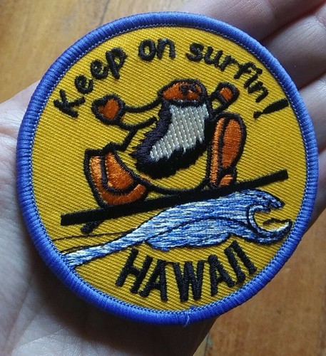 Keep surfin patch - surfin!,