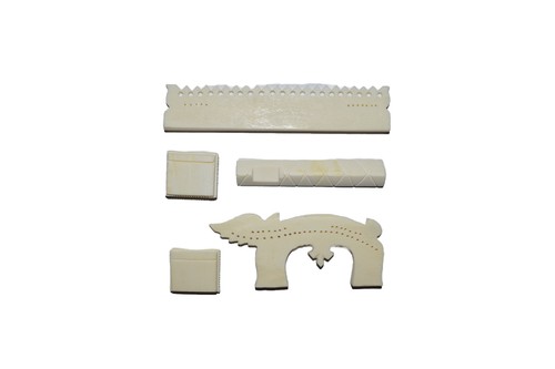 Sarangi bone bridge set - bridge,