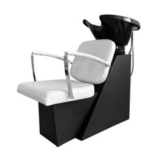 Salon Chair Backwash Unit Hairdresser Barber Tilting Sink Shampoo Back Hair Wash