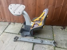 WeeRide Classic Safe Front Mounted Children's Bike Seat - Grey (98077)