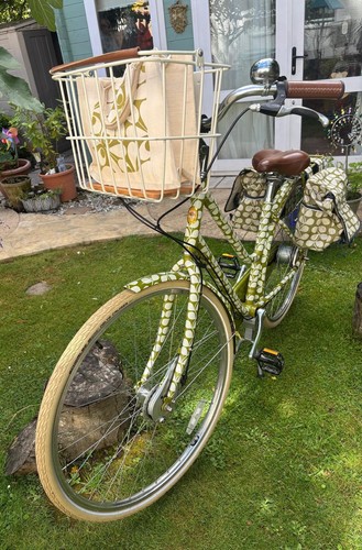 Olive orange bike - &,