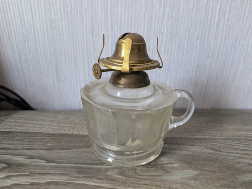Antique style clear - , pressed