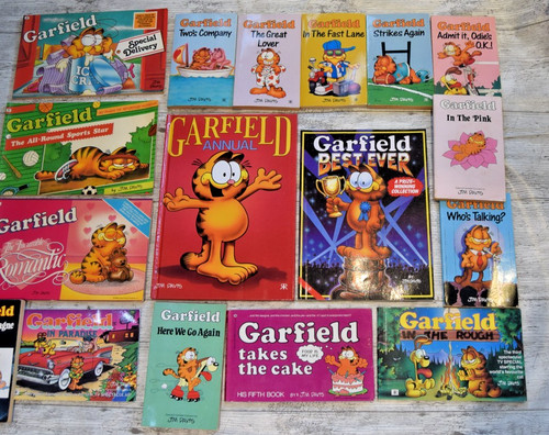 Garfield book lot - book, 17
