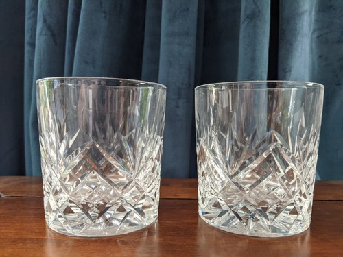 Royal doulton crystal - 2x,