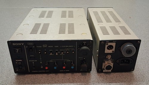 Sony dxc ccu - ccu, cma