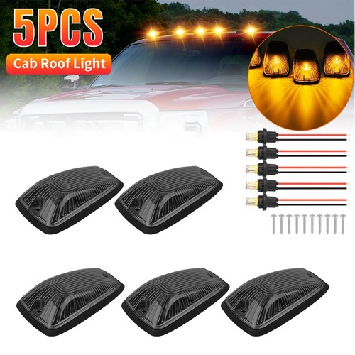 5pcs smoked cab roof - smoked,