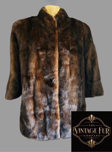 Vintage 1950s genuine brown - vintage,