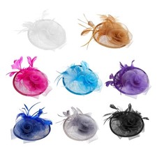 Ladies Linen Church Hat For