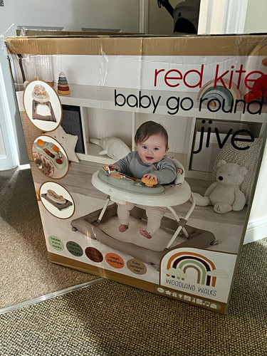 Red kite jive baby walker - red,