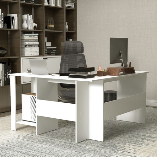 Shaped corner computer desk - l-shaped,