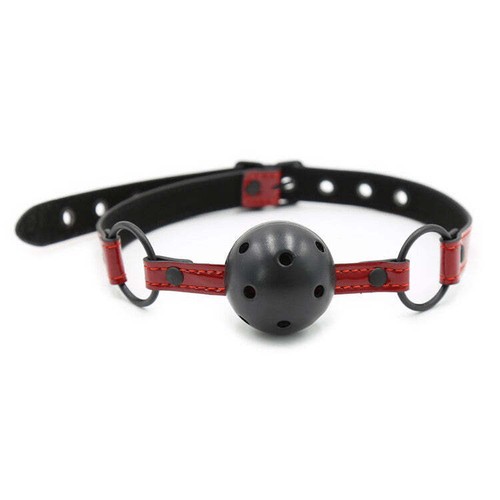Red vented ball - ball, breathable