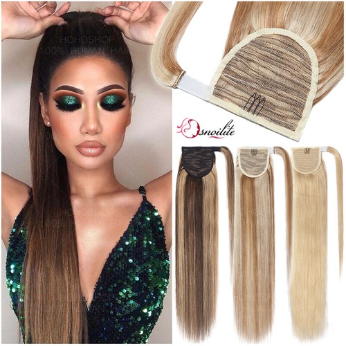 Hair wrap around ponytail - hair,