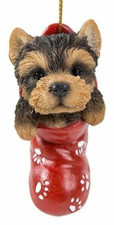 Yorkshire Terrier Yorkie 3D Christmas Tree Decoration/Ornament Stocking Gift