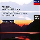 Gustav Mahler : Mahler: Symphonies 1 & 2 (London Symphony Orchestra / Solti) CD