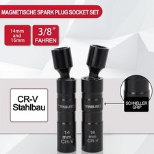 14mm +16mm Spark Plug Socket