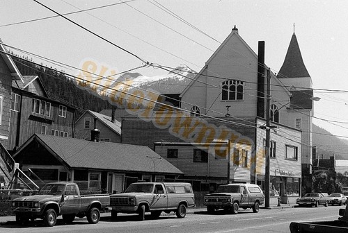 Vtg 35mm negative downtown - 35mm,