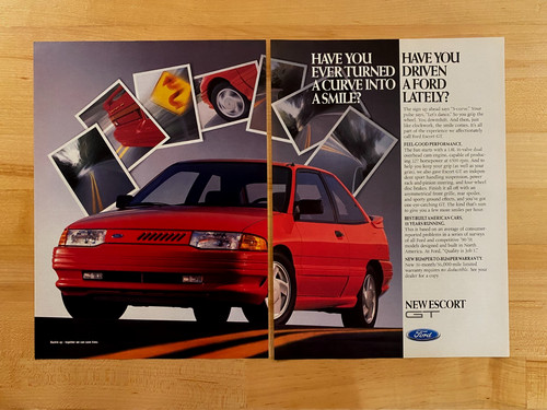 1992 print ford escort - 1992,