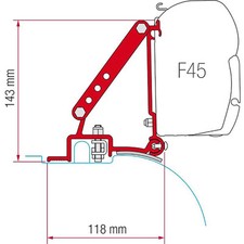 Fiamma Adapter Brackets Ducato
