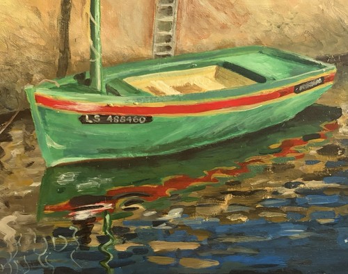 Original scottish art acrylic - original,
