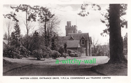 Postcard wiston lodge ymca - lodge,,