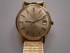 Vintage gents wristwatch ROTARY automatic watch working ETA 2824 swiss made