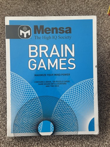 Mensa brain games sealed - brain,