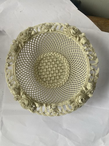 Belleek large basket four - large,