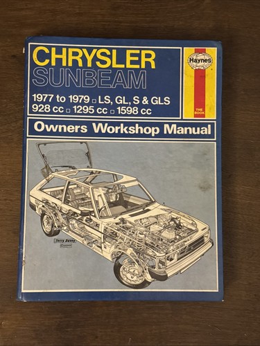 Chrysler sunbeam 1977 - sunbeam, 1977-1979