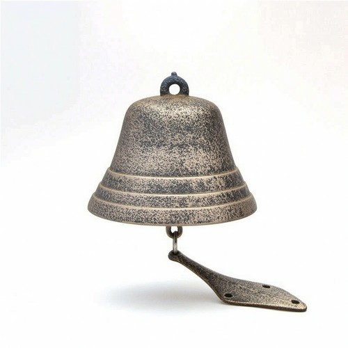 Door bell with pull cord - bell,