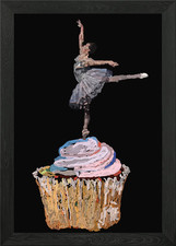 Ballerina Smile Framed Wall