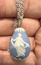 Vtg 925 SLV Wedgwood Blue