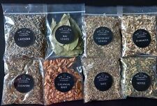 Set of Witch's Apothecary Herbs...witchcraft, wiccan, pagan, spells.