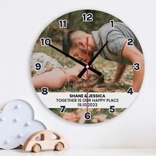Personalised Photo Wall Clock