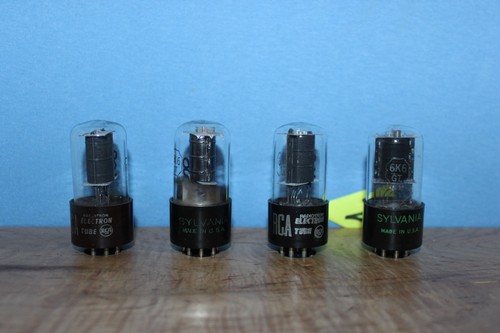 Radio tubes 6k6gt - 6k6, rca