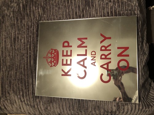 Keep calm and carry - keep,