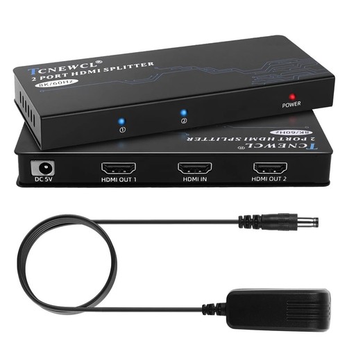 Tcnewcl 60hz hdmi - 8k, splitter