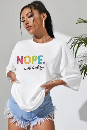 Ladies oversized nope not - ladies,