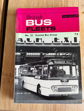 British Bus Fleets 22 Scottish Bus Group 1st edition - unmarked