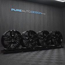 Genuine Overfinch 23" Range Rover Alloy Wheels REFURBISHED VIPER BLACK x 4