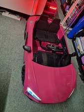 KIDS CHILDRENS ELECTRIC RIDE ON CAR 25.2V AUDI   MP3 and Bluetooth (rebuilt )