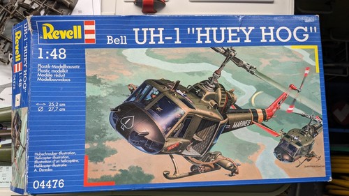 Revell bell huey hog 1 - revell, 1/48