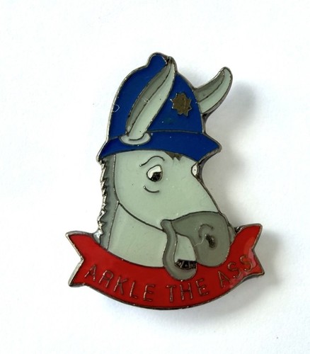 Vintage arkle the - ass, enamel