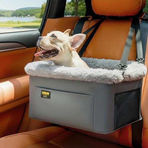 Dog car seat elevated pet - seat,
