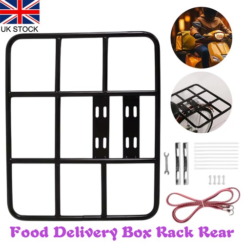 Black food delivery box - black,