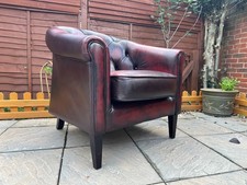 Gorgeous Thomas Lloyd Winchester Leather Club Armchair - Great Condition