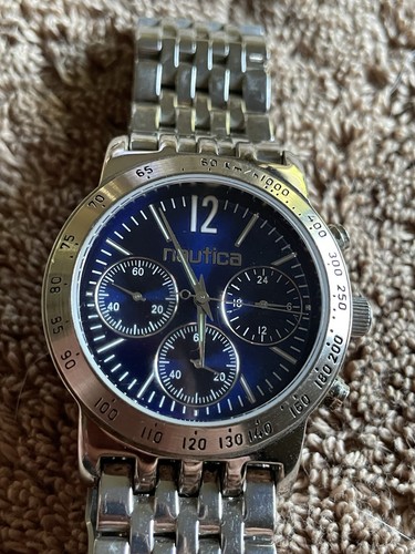 Men náutica chronograph - a,