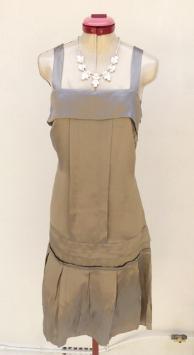 Untold silver grey - grey, silk